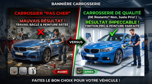 Carrosserie 0€ ou carrossier pas cher — deux modèles, pas juste deux prix